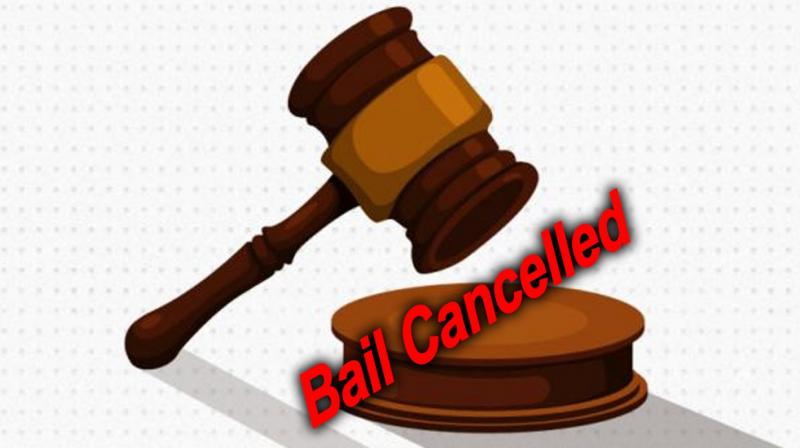Bail Cancelled
