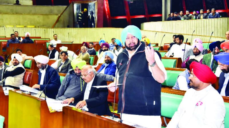 Captain Amarinder Singh assured the House: Strict action will be taken against noise pollution