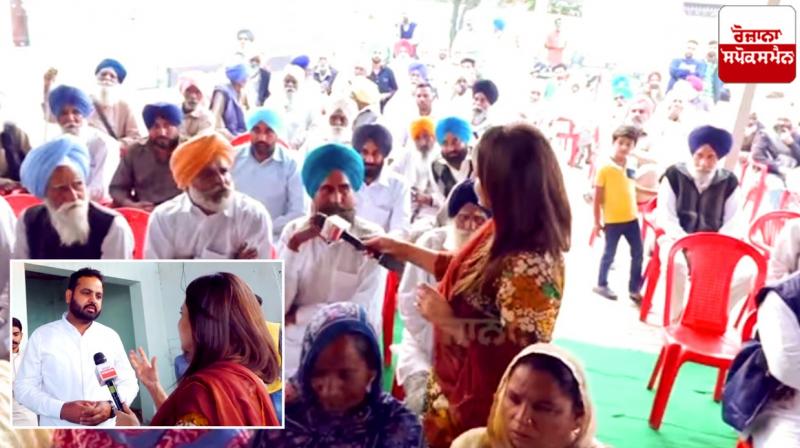 Spokesman di Sath at Village Ramiana Spokesman di Sath at Village Ramiana