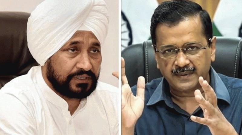CM Channi and Arvind Kejriwal CM Channi and Arvind Kejriwal