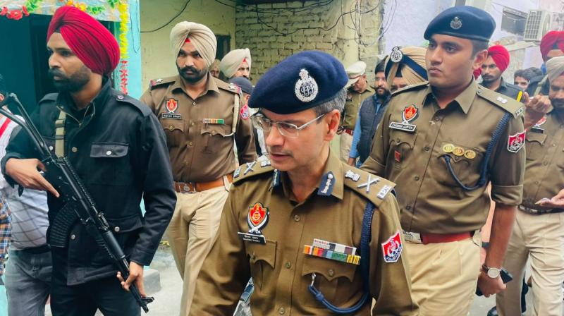 DGP Under the leadership of Gaurav Yadav, the Punjab Police conducted a search operation across the state