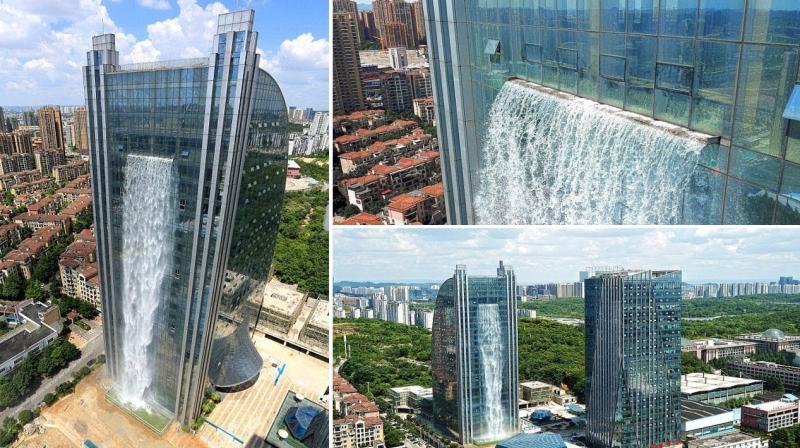 Waterfall Tower China Waterfall Tower China
