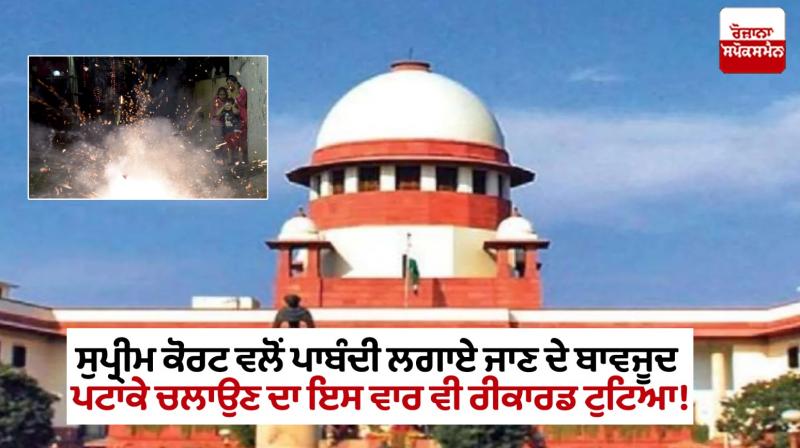 The Record of firing crackers The Record of firing crackers