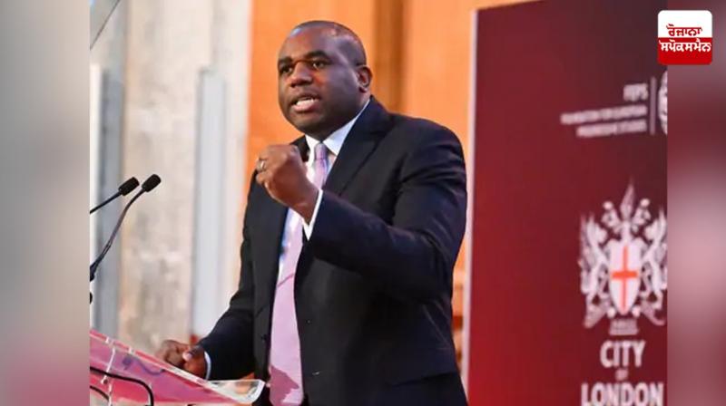 Shadow Foreign Secretary David Lammy Shadow Foreign Secretary David Lammy