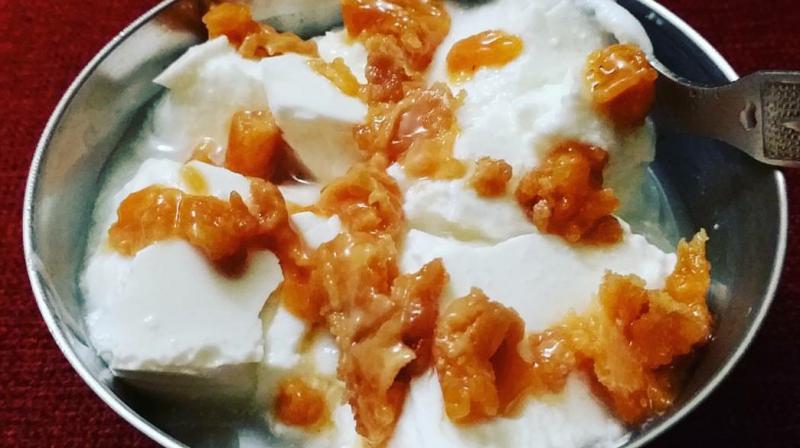 Curd And Jaggery Curd And Jaggery