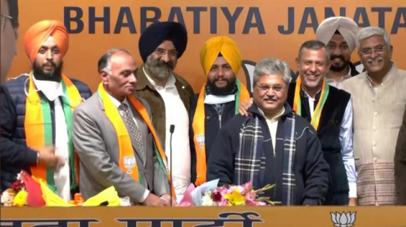  Several leaders from Punjab Joins BJP