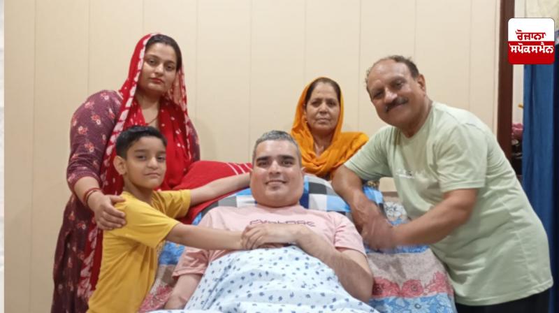 Disabled Punjabi youth Sunil reaches his parents thanks to the efforts of Indian Consulate General Milan Disabled Punjabi youth Sunil reaches his parents thanks to the efforts of Indian Consulate General Milan