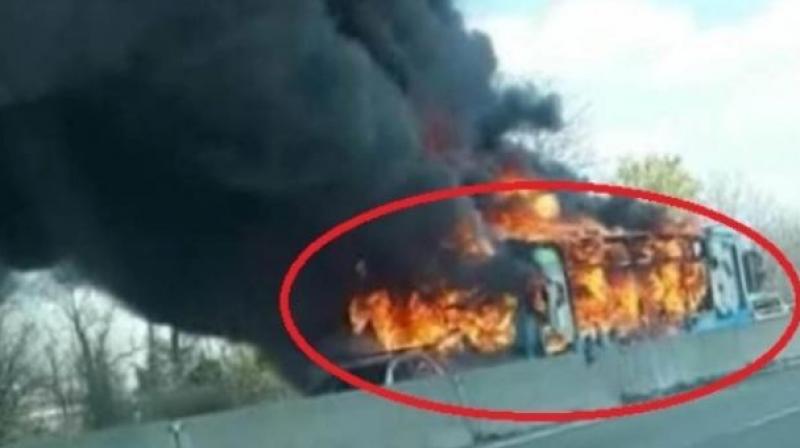 Italy bus driver abducted 51 children with bus and burnt
