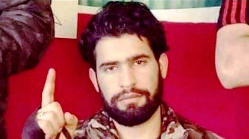 zakir musa Killed In Pulwama zakir musa Killed In Pulwama