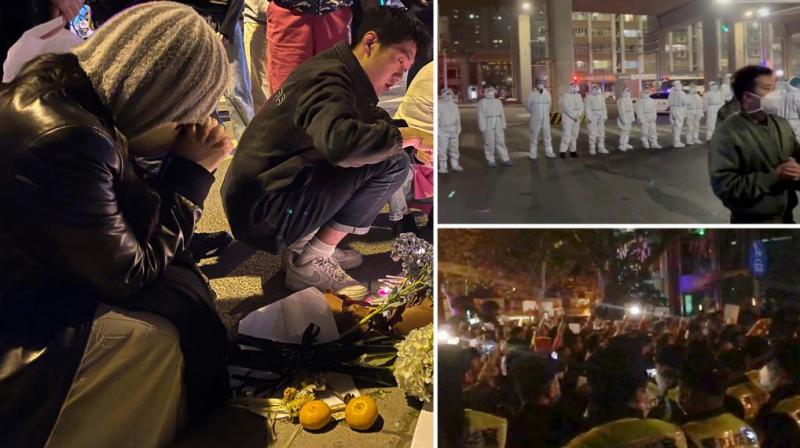 China protest (representative ) China protest (representative )
