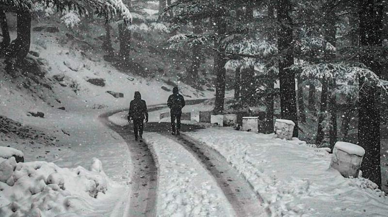 Snowfall places in himachal pradesh in december
