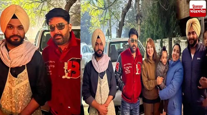 Comedian Kapil Sharma arrived in Jalandhar with his wife news in punjabi Comedian Kapil Sharma arrived in Jalandhar with his wife news in punjabi