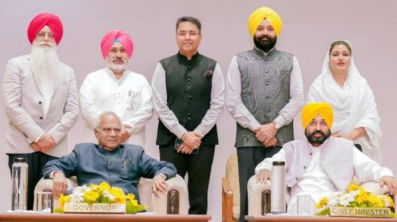 Newly appointed ministers of 'Mann' ministry get portfolios Newly appointed ministers of 'Mann' ministry get portfolios