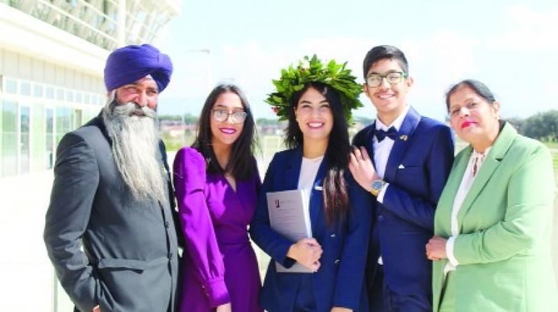 Punjabi girl boosts Indian pride in Italy