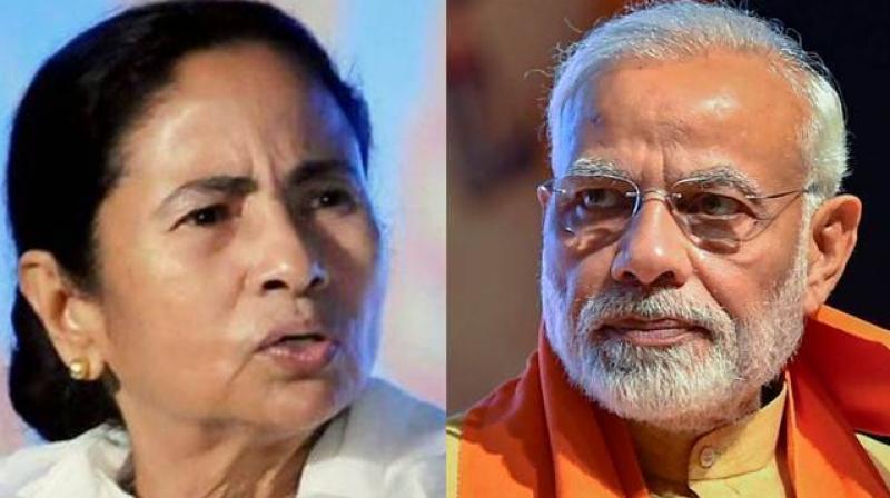 Mamata Banerjee and Narendra Modi Mamata Banerjee and Narendra Modi