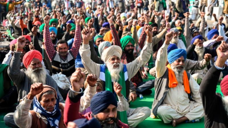 farmers PROTEST