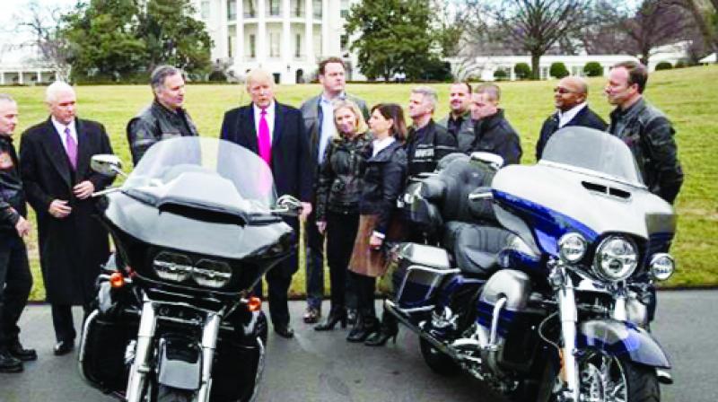 India imports import duty on motorcycles by half in '2 minutes': Trump