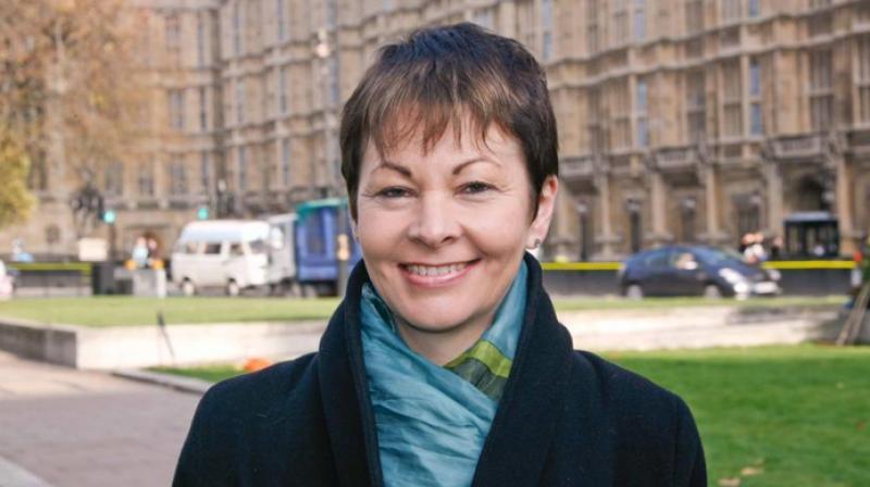 Co-leader of the Green Party Caroline Lucas
