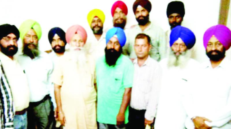In the rally meeting, the Akali leaders of Shahabad. In the rally meeting, the Akali leaders of Shahabad.