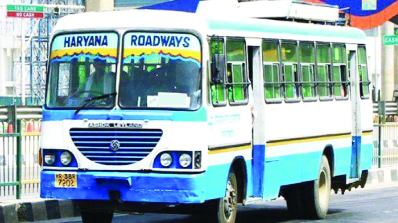 Haryana Roadways Bus