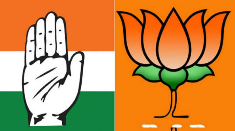 bjp and congress bjp and congress