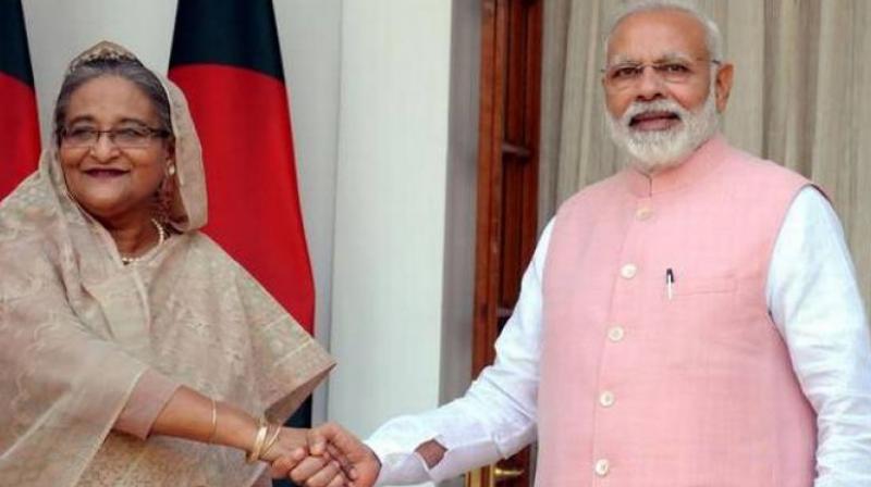 PM Narendra Modi Sheikh Hasina PM Narendra Modi Sheikh Hasina