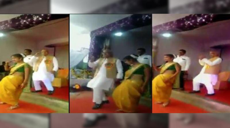 NCP MP dances with girl students