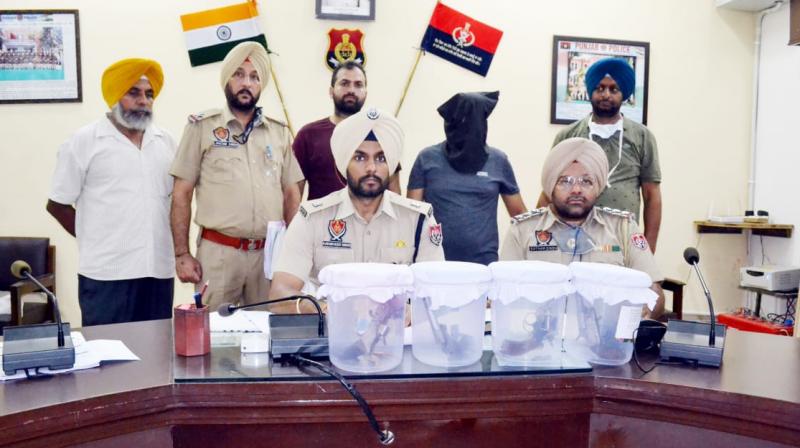 Sangrur Police nabs dreaded gangster Jaspreet Babbi wanted in 17 criminal cases of murder and extortion Sangrur Police nabs dreaded gangster Jaspreet Babbi wanted in 17 criminal cases of murder and extortion
