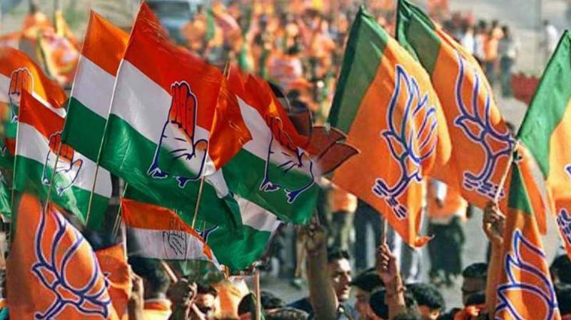 BJP And Congress BJP And Congress
