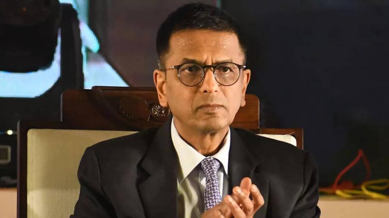 Only strict laws do not make a just society, need to change mentality: CJI Chandrachud Only strict laws do not make a just society, need to change mentality: CJI Chandrachud
