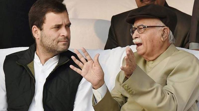 Rahul Gandhi & LK Advani Rahul Gandhi & LK Advani