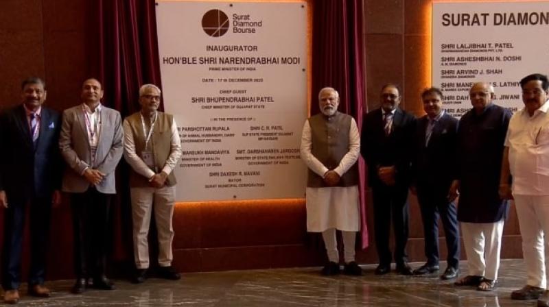 Surat Diamond Bourse is a symbol of the strength and determination of the new India: PM Modi Surat Diamond Bourse is a symbol of the strength and determination of the new India: PM Modi