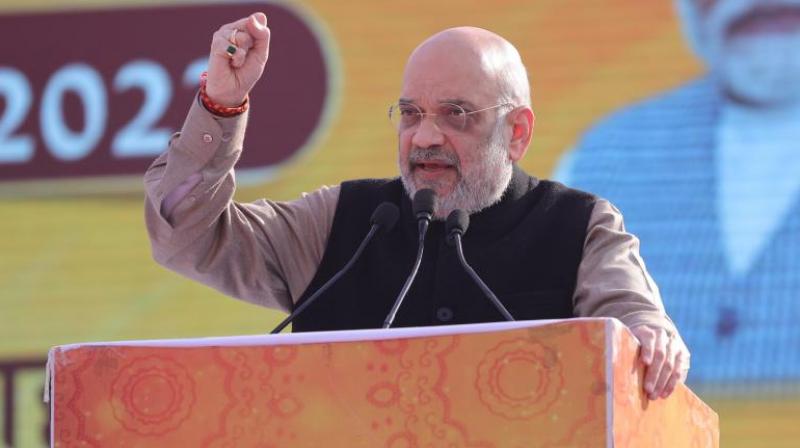 Cong govt in Gujarat included PM Modi's caste in OBC list in 1994, says Amit Shah Cong govt in Gujarat included PM Modi's caste in OBC list in 1994, says Amit Shah