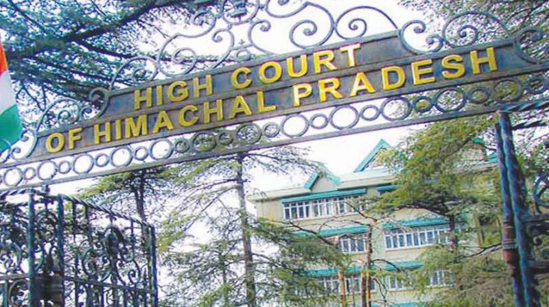High Court of Himachal Pradesh High Court of Himachal Pradesh