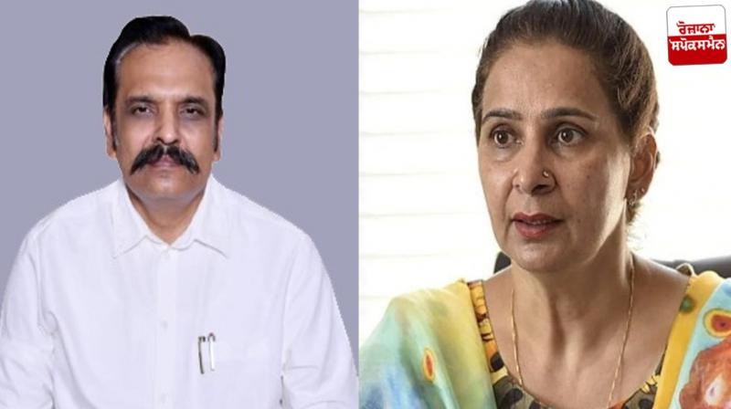 Kunwar Vijay Pratap and Navjot Kaur Sidhu Kunwar Vijay Pratap and Navjot Kaur Sidhu