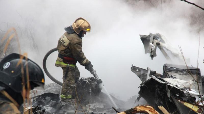 Six Killed In Helicopter Crash In Russia's Far East Six Killed In Helicopter Crash In Russia's Far East
