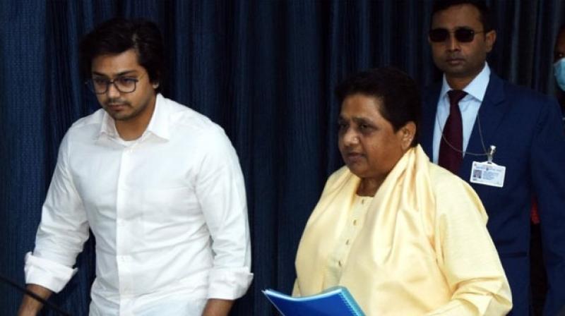 Mayawati announced her nephew Akash Anand as her successor