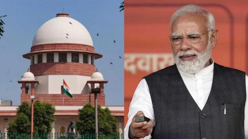 Supreme Court refuses to entertain plea seeking 6-year poll ban on PM Modi Supreme Court refuses to entertain plea seeking 6-year poll ban on PM Modi
