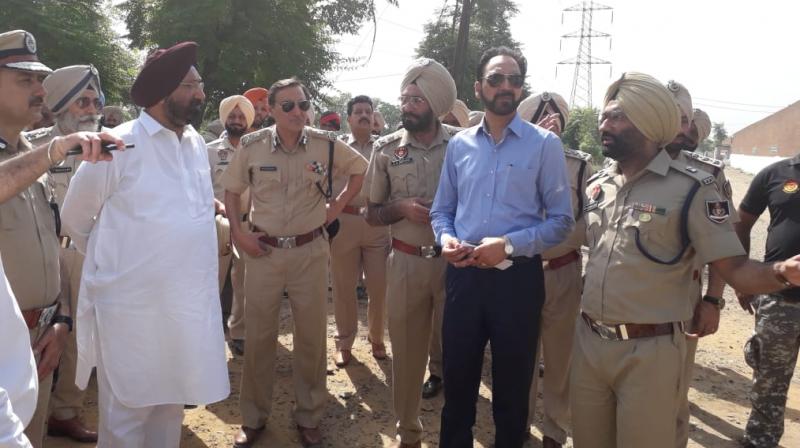 Sukhjinder Singh Randhawa reached in Central Jail Ludhiana