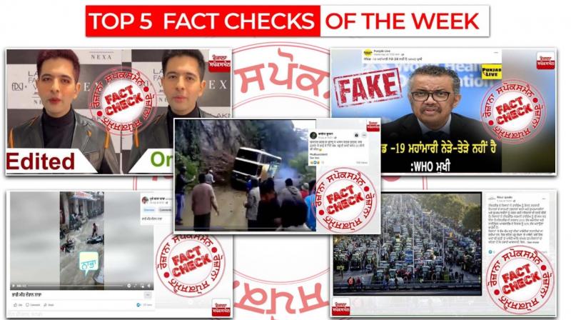 From statement of WHO to farmers protest in Netherlands read our weekly top 5 fact checks