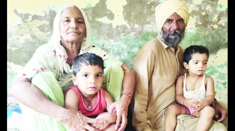 Father died by Covid, Mother Left Children