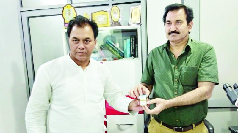 During Dope Test, Dr. Raj Kumar Chabbewal During Dope Test, Dr. Raj Kumar Chabbewal