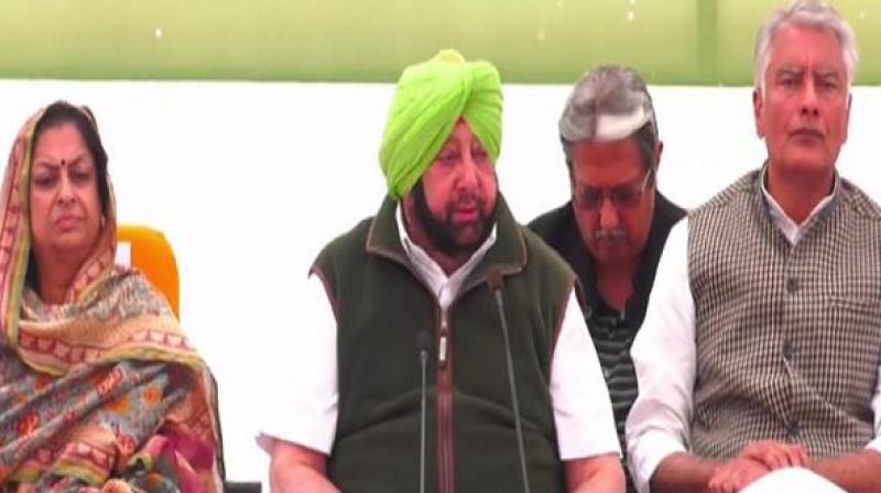 Punjab Chandigarh Captain amrinder singh press conference Punjab Chandigarh Captain amrinder singh press conference
