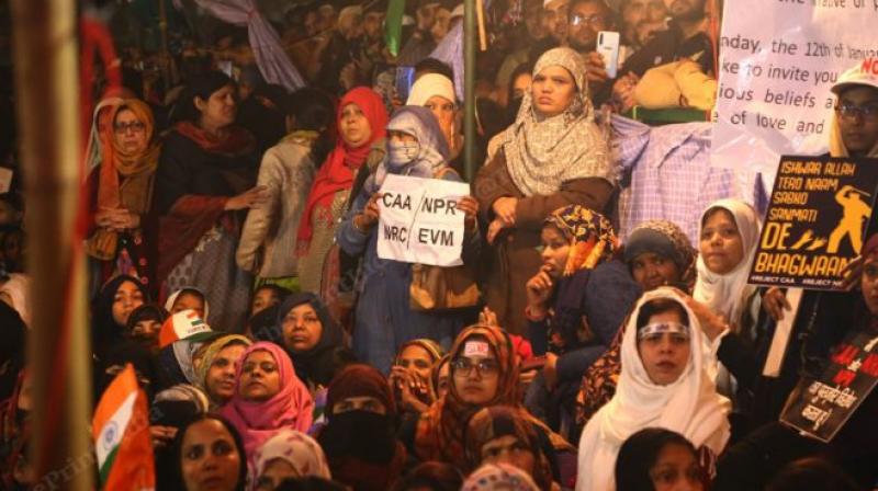 Corona beats caa protests decreased gathering peace at shaheen bagh Corona beats caa protests decreased gathering peace at shaheen bagh