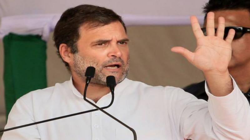 Rahul gandhi asks pm to disclose the name of top 50 willful defaluters