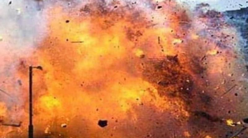 Five injured in blast near Kolkata Five injured in blast near Kolkata