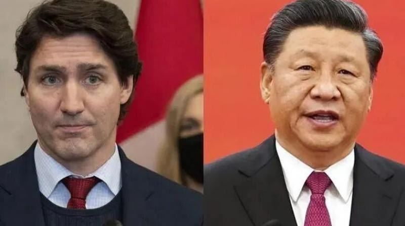 Justin Trudeau, Xi Jinping Justin Trudeau, Xi Jinping
