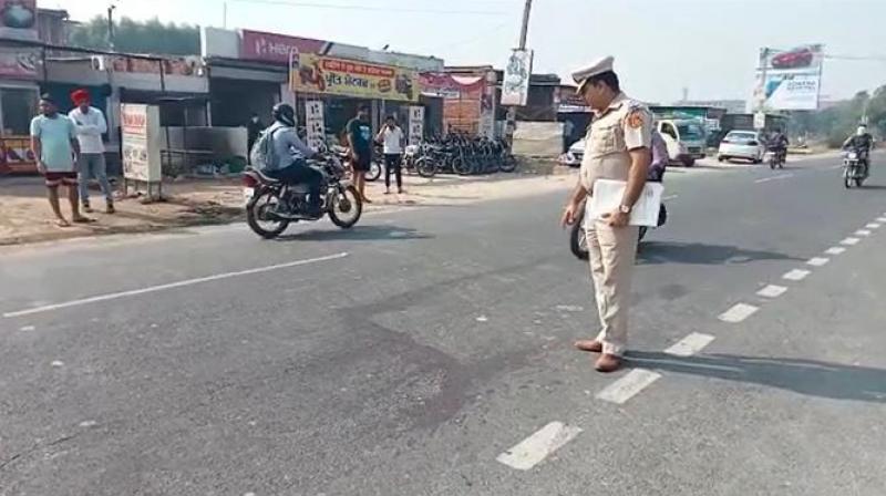 Two women and a 10-year-old boy died in a road accident at Jhanjedi village in Mohali. Two women and a 10-year-old boy died in a road accident at Jhanjedi village in Mohali.
