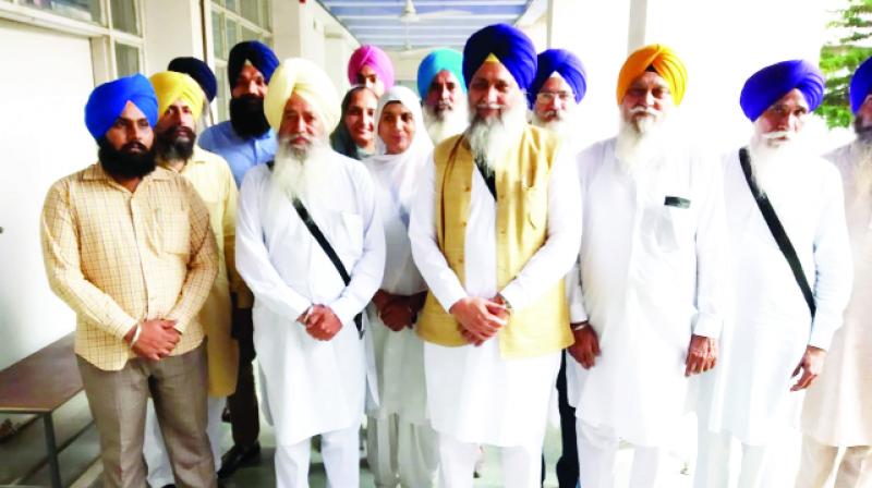 Going to Meeting Bhai Gobind Singh Longowal and others Going to Meeting Bhai Gobind Singh Longowal and others