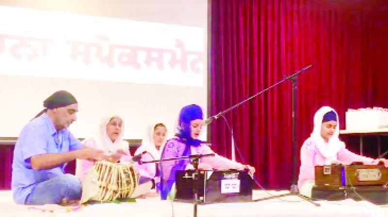 Kirtan During Seminar